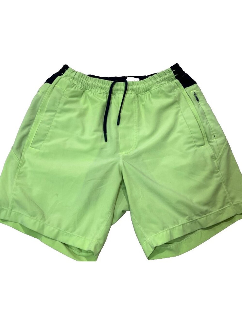 Bird Dogs Boom For Your Boomstick Shorts Lined Neon Green Gym Run Workout Mens S